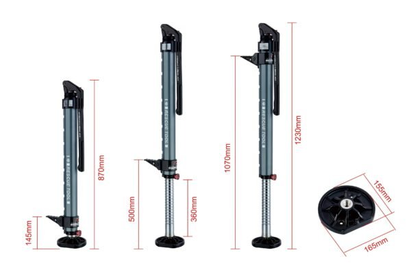 ALUMINUM HYDRAULIC CLIMBING JACK III